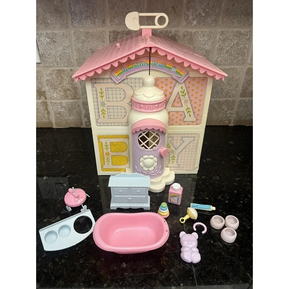 Vintage 1985 My Little Pony Lullaby Nursery House Plus Accessories *Not Complete